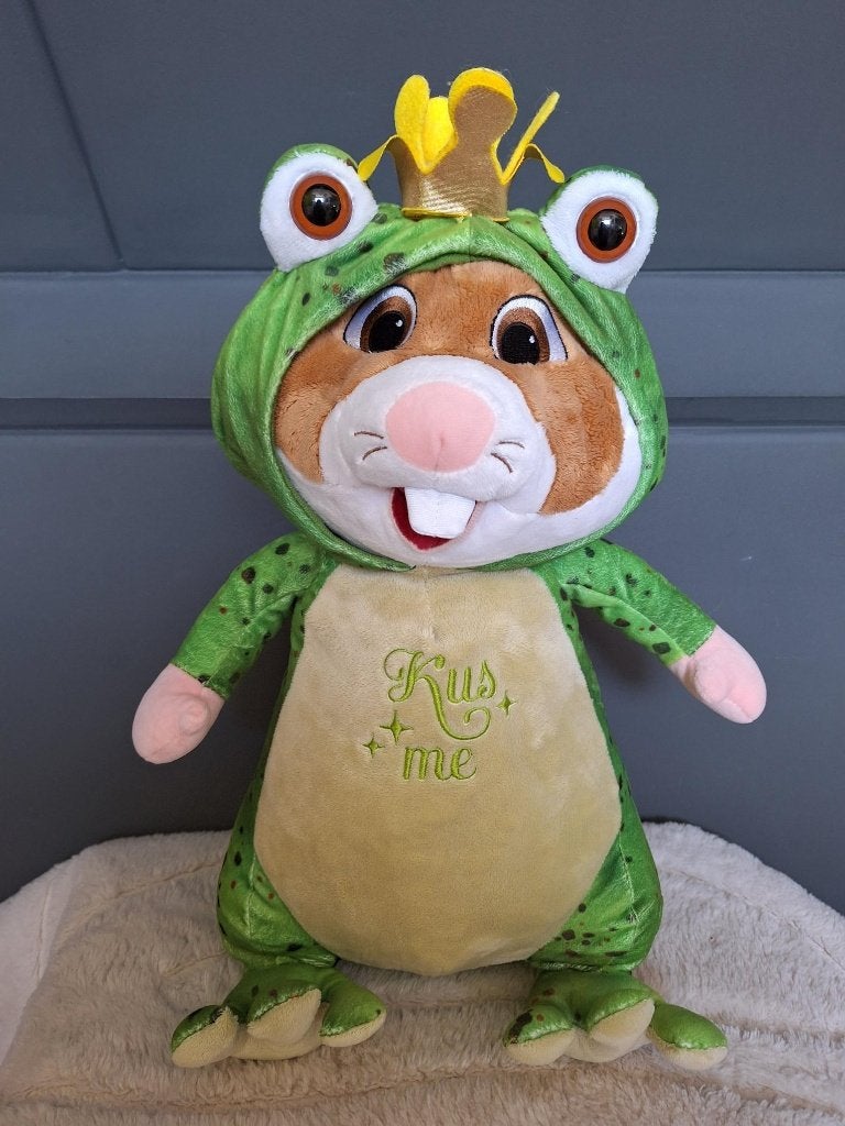 AH hamster Efteling kikker (groot), Albert Heijn, Overige typen, Ophalen of Verzenden, Zo goed als nieuw