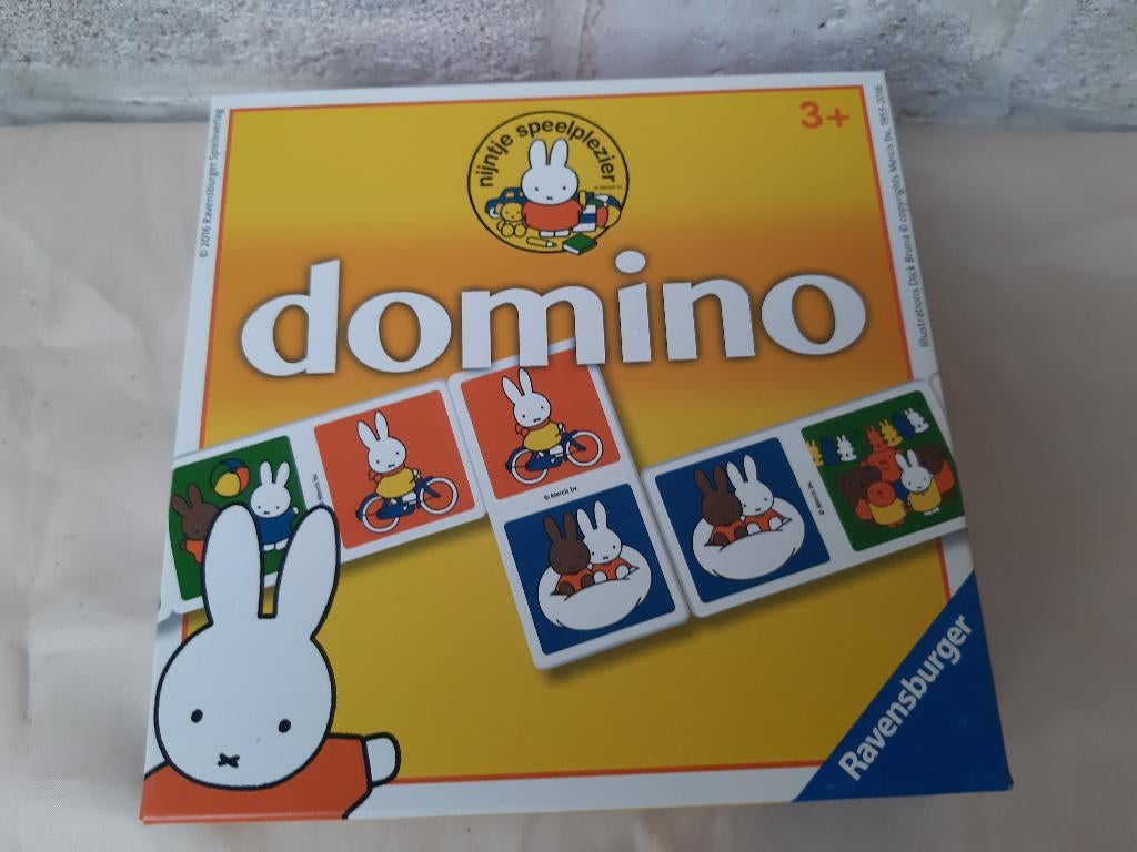 Nijntje mini Domino, van Ravensburger, Hobby en Vrije tijd, Gezelschapsspellen | Bordspellen, Ophalen, Gebruikt, Een of twee spelers