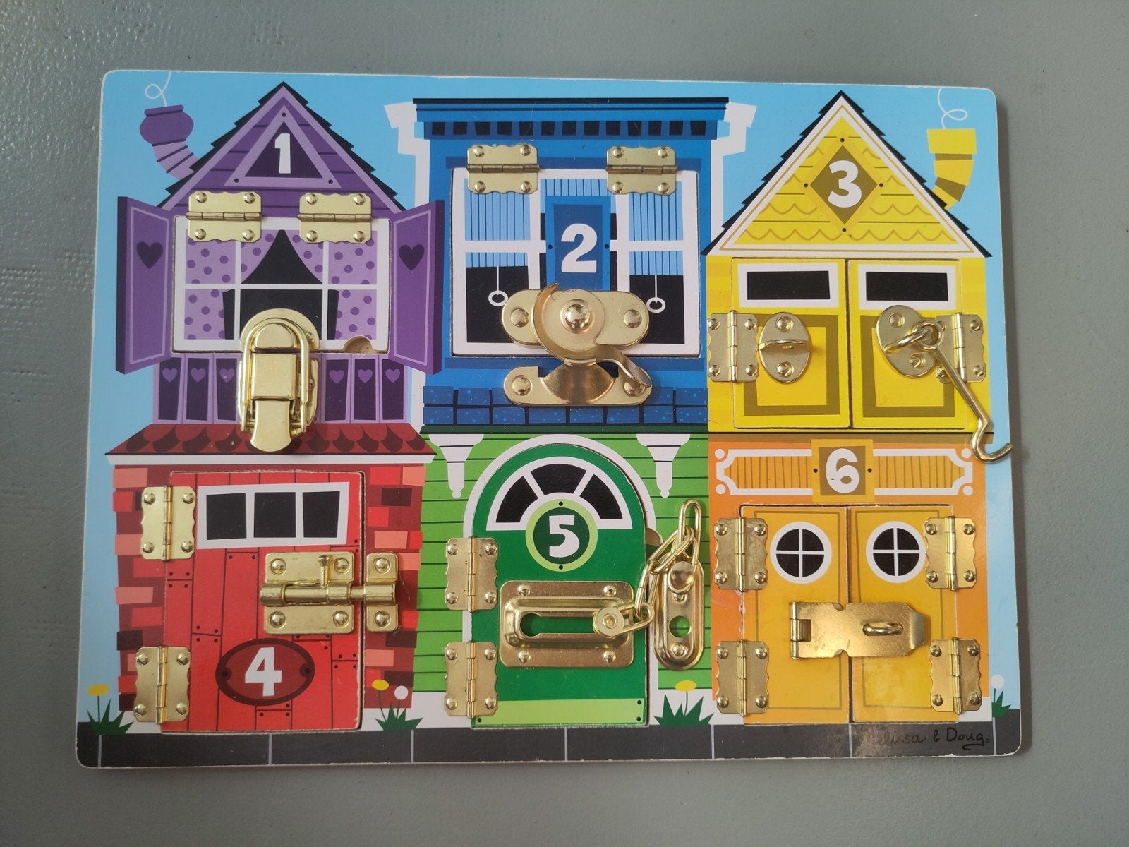 Melissa & Doug Grendelbord - Ontdekkingsspeelgoed, Ophalen, Gebruikt