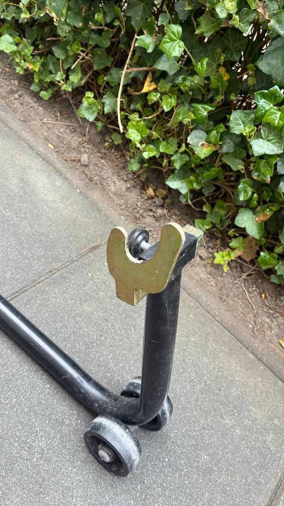 Motorfiets paddockstand achterwiel, Motoren, Ophalen, Gebruikt