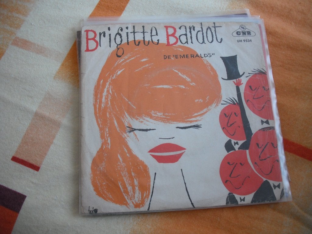 De Emeralds - Brigitte Bardot., Ophalen of Verzenden, Zo goed als nieuw, 12 inch, Levenslied of Smartlap