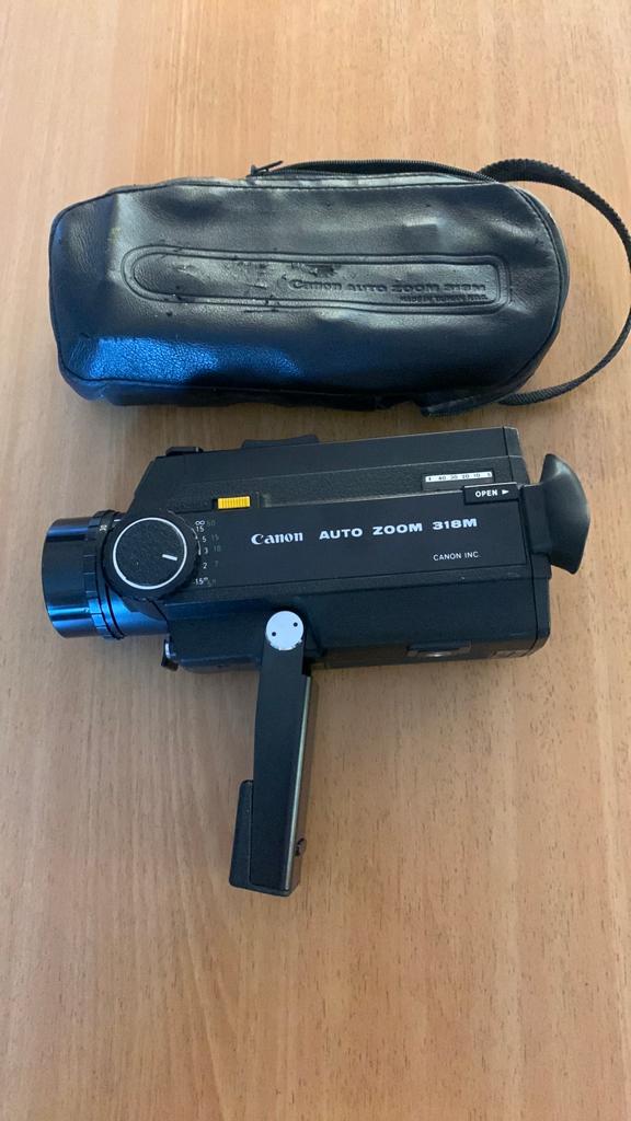 Canon Auto Zoom 318 M Super 8 camera, Audio, Tv en Foto, Videocamera's Analoog, Ophalen of Verzenden, 8mm