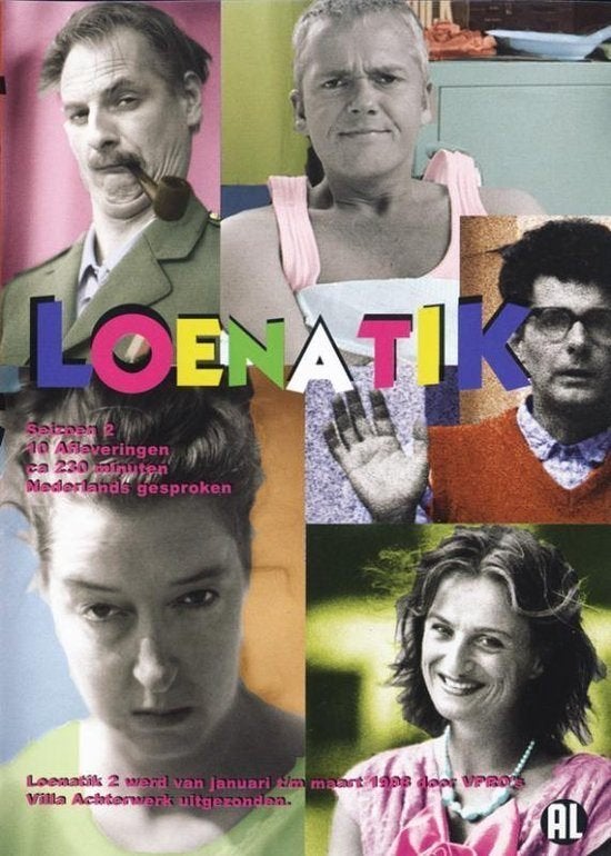Loenatik - seizoen 2 (Villa Achterwerk), Origineel, Alle leeftijden, Tv-serie, Ophalen of Verzenden, Zo goed als nieuw