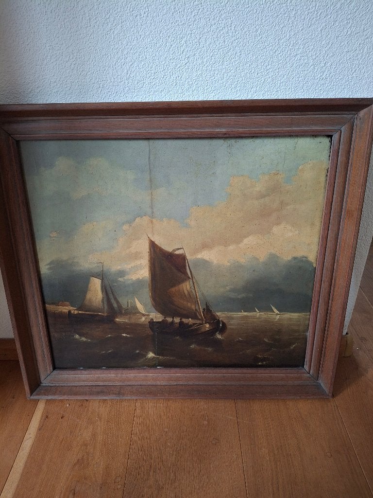 schilderij Abraham Hulk, Ophalen