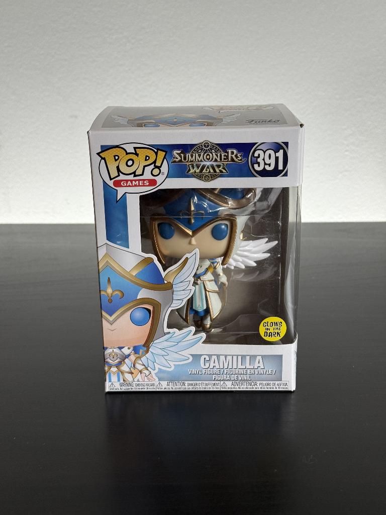Funko Pop! 391 Camilla, Glow in the Dark (Summoners War), Ophalen of Verzenden, Zo goed als nieuw