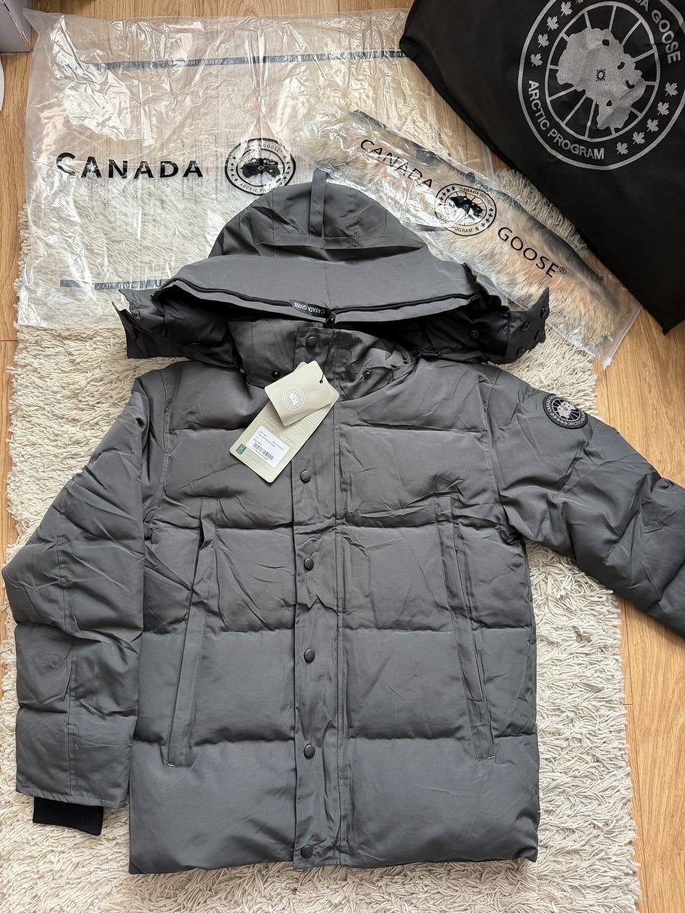 Canada goose winter jas grijs, Ophalen of Verzenden, Nieuw, Overige maten, Grijs