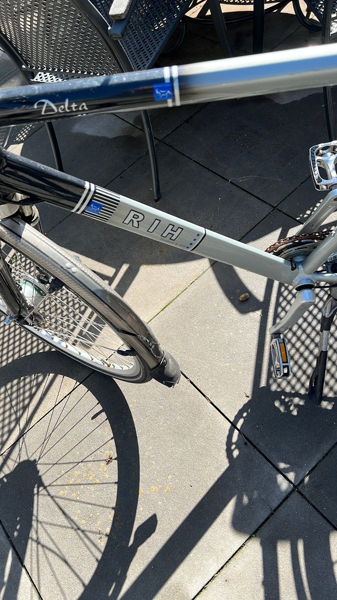 Rih fiets met 7 versnellingen., Gebruikt, Versnellingen, 57 tot 61 cm, Trommelrem