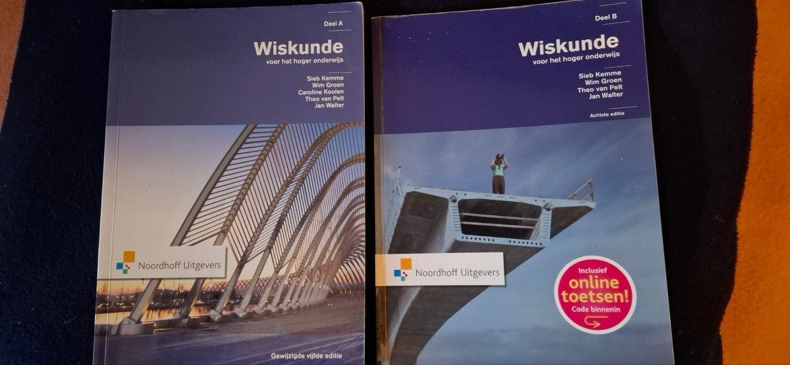Wiskunde voor het hoger onderwijs - Deel A en B, Gelezen, Siek Kemme, Wim Groen, Theo van Peij, Jan Welter, Beta, HBO
