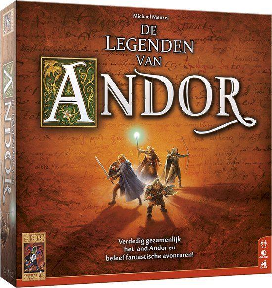 de legende van Andor, cooperatief familiespel, Vijf spelers of meer, Ophalen of Verzenden, Zo goed als nieuw, 999 Games bv
