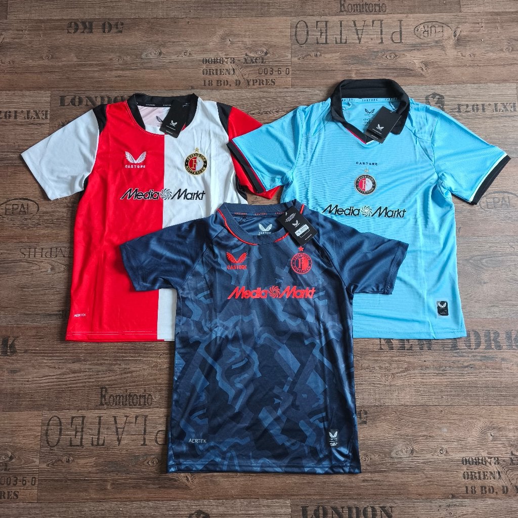 Feyenoord Tenue Shirt Trainingspak Kinderen Volwassenen, Maat XS of kleiner, Ophalen of Verzenden, Nieuw, Set
