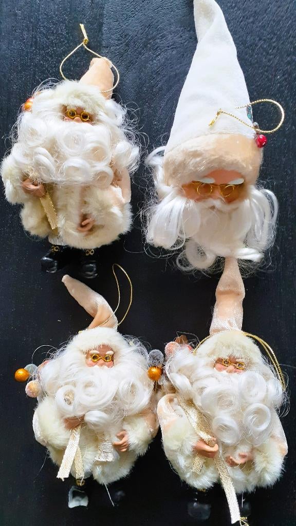 4 Kerstman Hangers, Ophalen of Verzenden