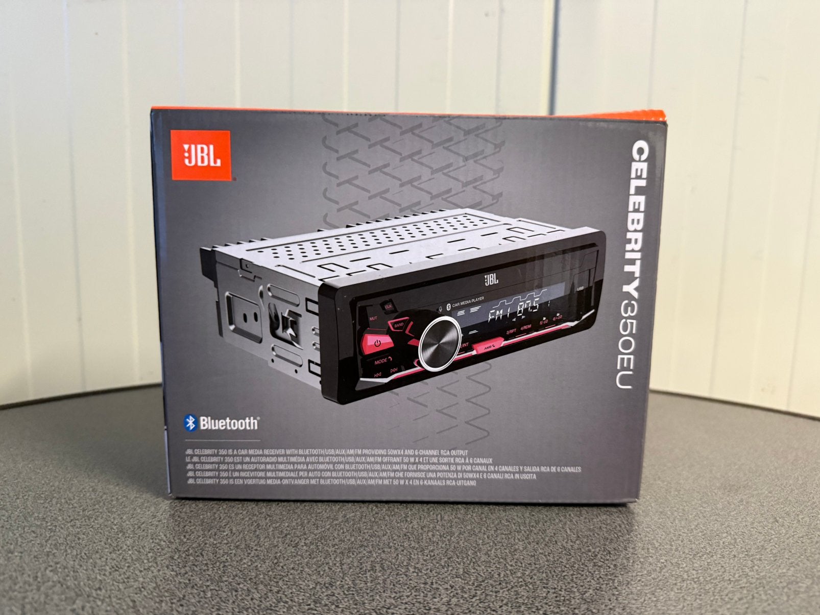 JBL Celebrity 350EU – Bluetooth Autoradio –, Ophalen of Verzenden, Zo goed als nieuw
