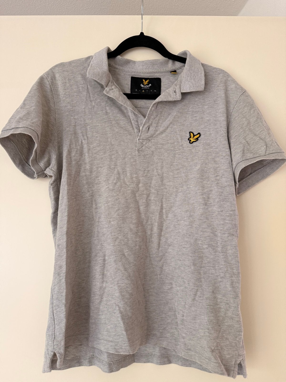 Lyle & Scott Polo Shirt - Maat M, Ophalen, Gedragen, Maat 48/50 (M), Grijs
