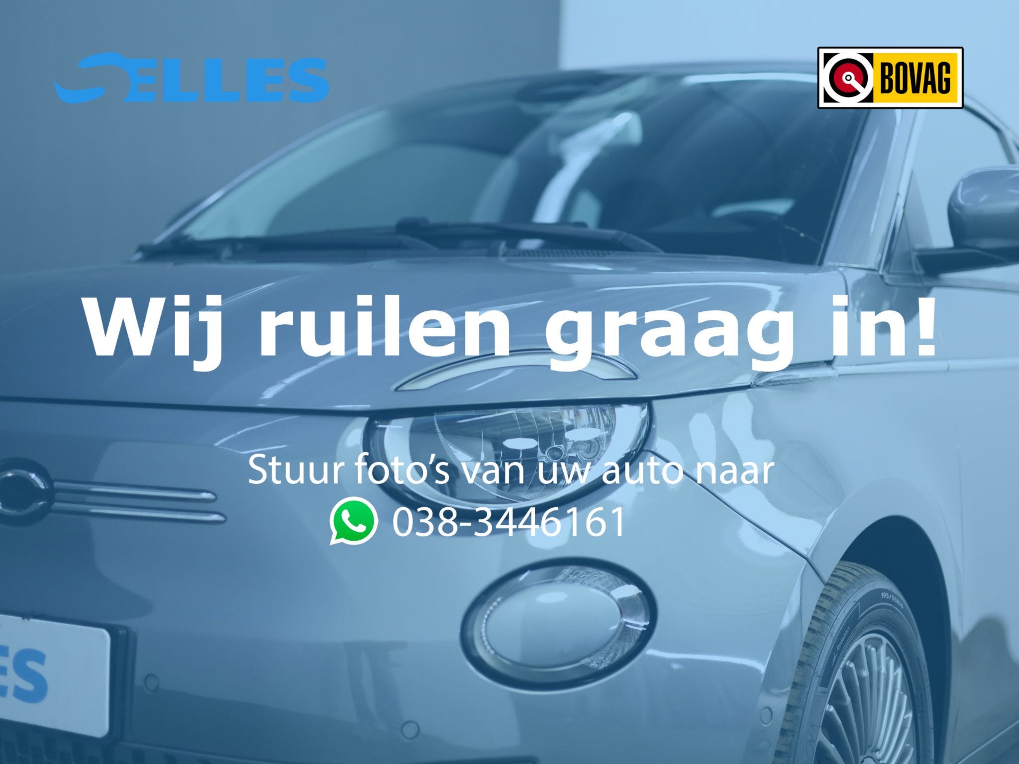 Fiat 500 Urban 42 kWh | Stoelverwarming | Camera | Apple Car, Stof, Gebruikt, 4 stoelen, 1265 kg