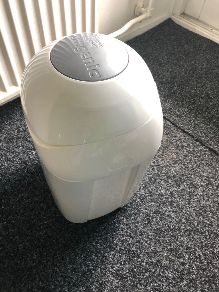 Tommee Tippee Luierbak schoon met nieuwe zakjes, Ophalen of Verzenden, Zo goed als nieuw, Luieremmer, Sangenic