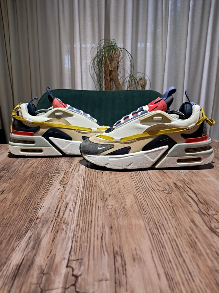 Nike Air Max Furyosa 'Rattan' Size 42, Wit, Nike, Ophalen of Verzenden, Sneakers of Gympen