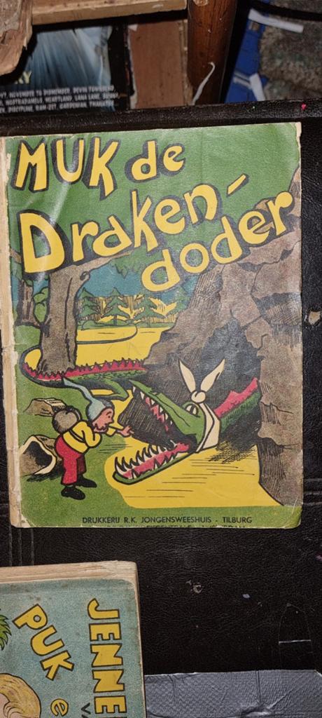 MUK de Draken-doder - Vintage Kinderboek, Boeken, Kinderboeken | Jeugd | onder 10 jaar, Gelezen, Sprookjes, Ophalen of Verzenden