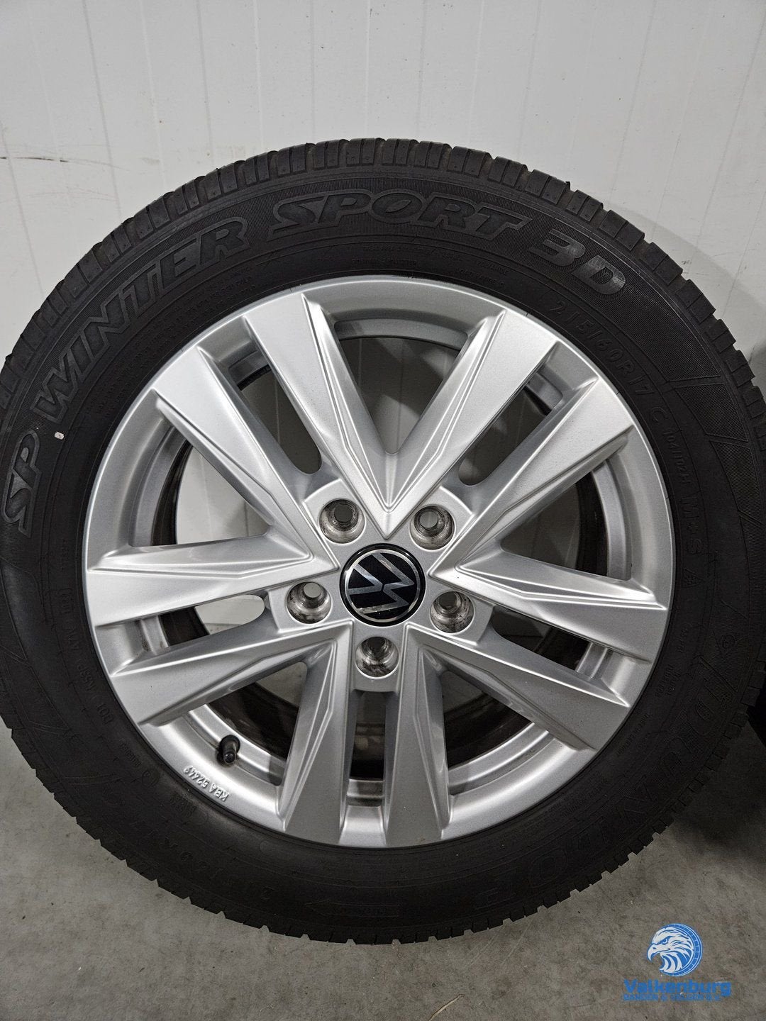 6mm! Originele VW Transporter Multivan T5 GP T6 T6.1 T7 Bull, -, -, Banden en Velgen, 17 inch