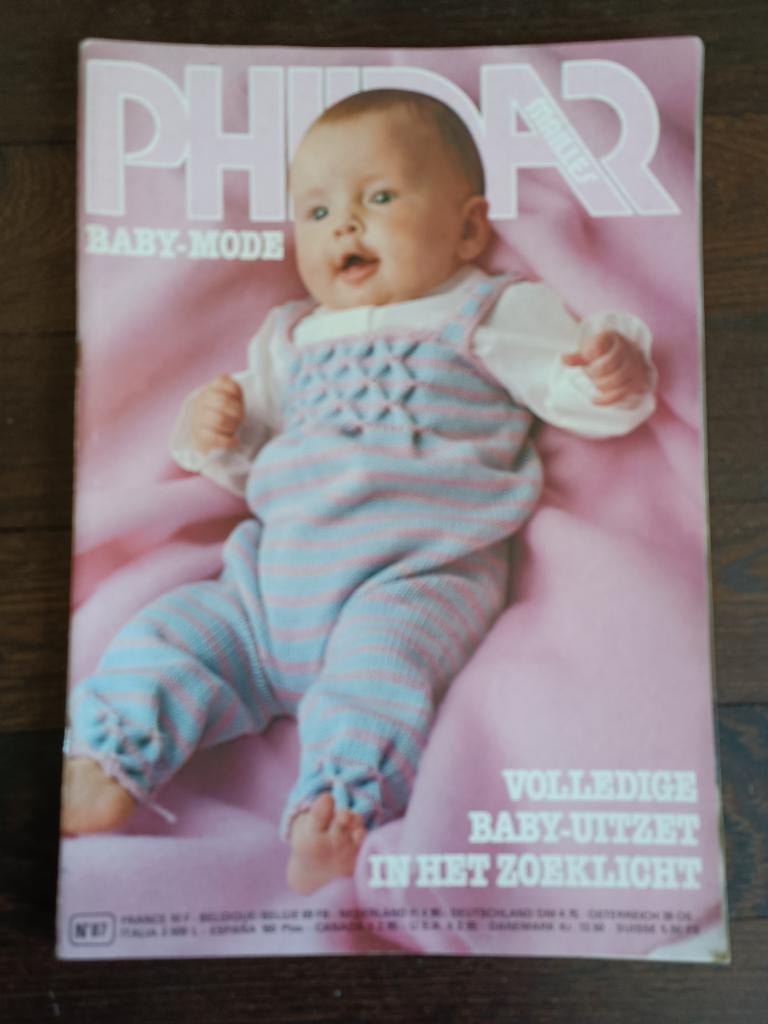 Phildar babymode 87, Boeken, Ophalen of Verzenden, Zo goed als nieuw, Breien en Haken, Phildar