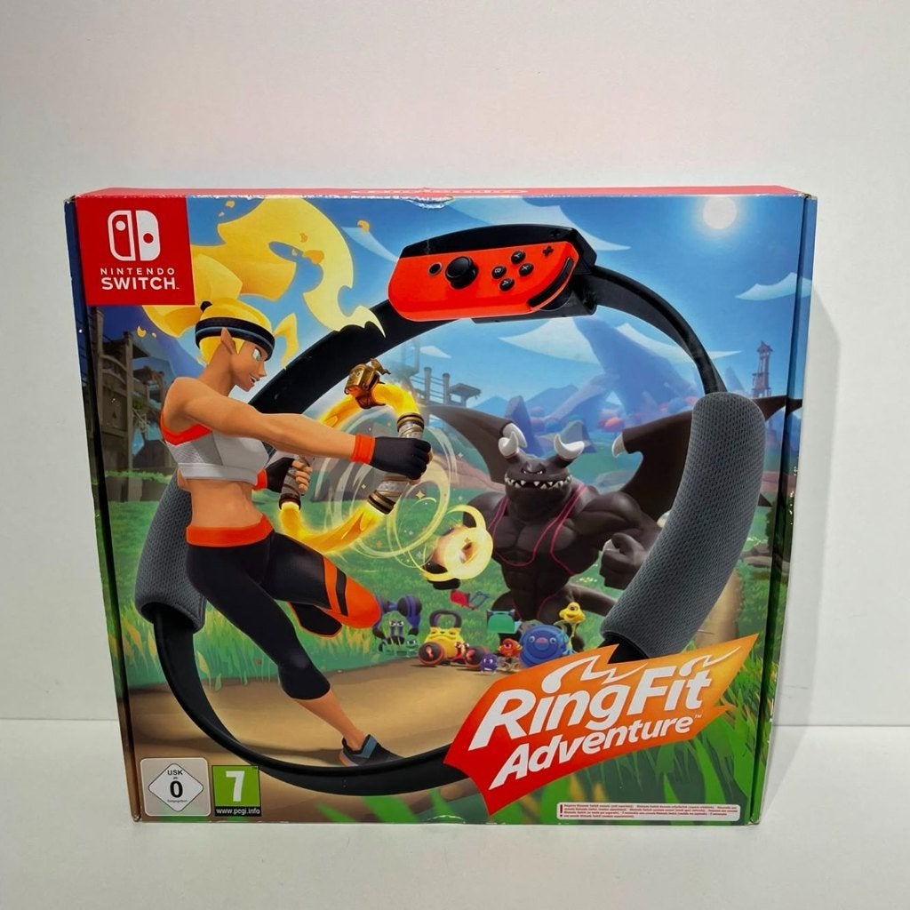 Nintendo Switch Game: RingFit Adventure, Spelcomputers en Games, 1 speler, Ophalen of Verzenden, Zo goed als nieuw, Sport