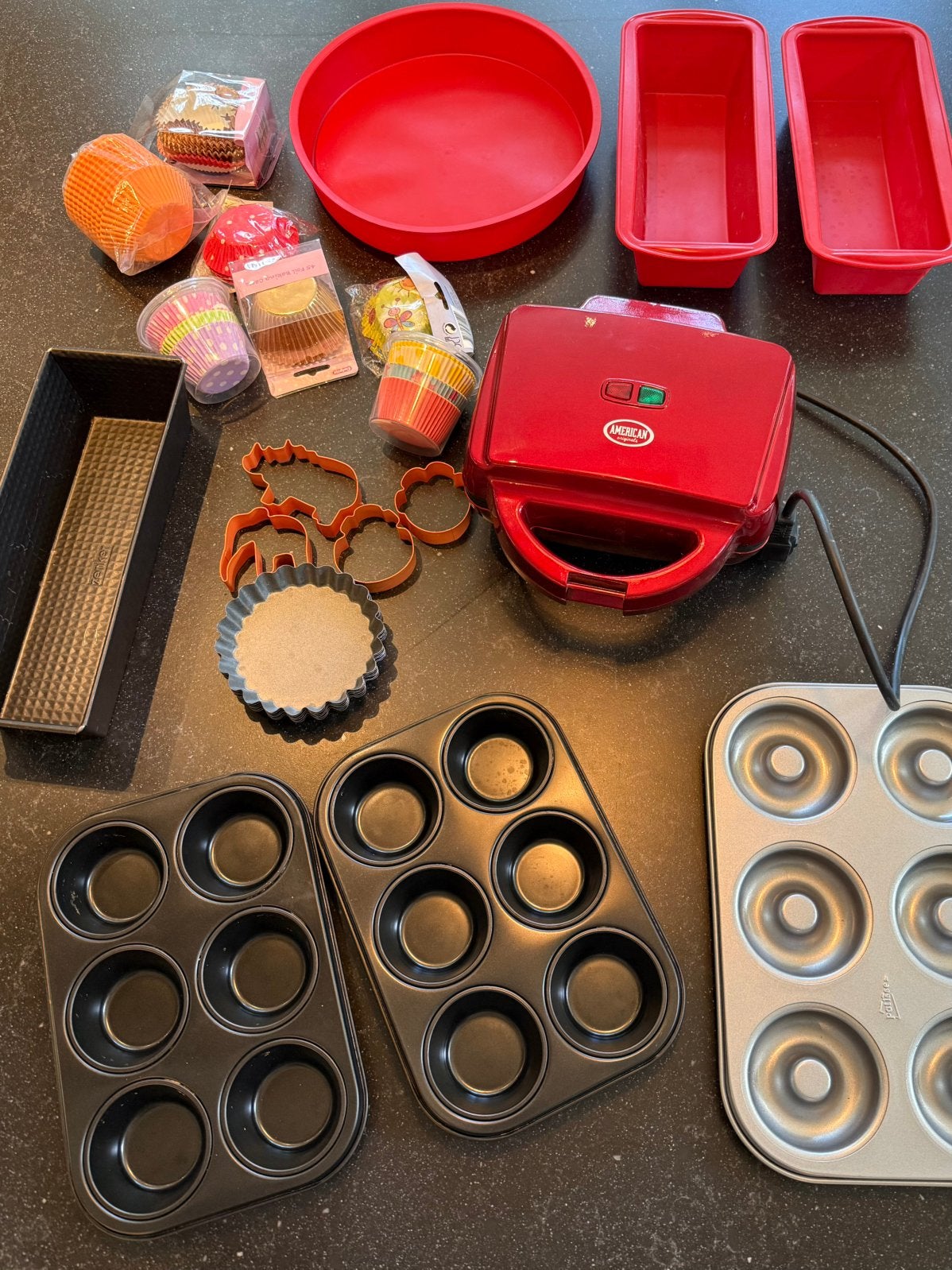 Bakmaterialen, cupcake apparaat, enz, Verzenden, Gebruikt, Taarten of Cupcakes, Bakvorm