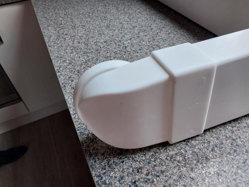 Afvoersysteem voor afzuigkap, ventilatiekanaal/-koker. zgan, Ophalen, Gebruikt, Afzuiger