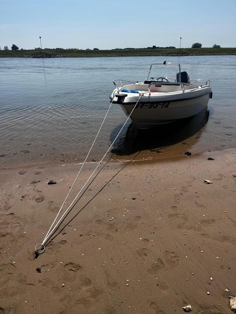 Console boot 75 pk Uttern 4602 inc trailer, Watersport en Boten, 70 pk of meer, Info@uttern.com, Uttern, Ophalen of Verzenden