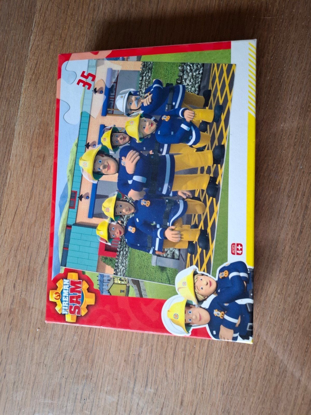 Brandweerman Sam puzzel 35 stukjes, Ophalen, 10 tot 50 stukjes, Gebruikt, 4 tot 6 jaar