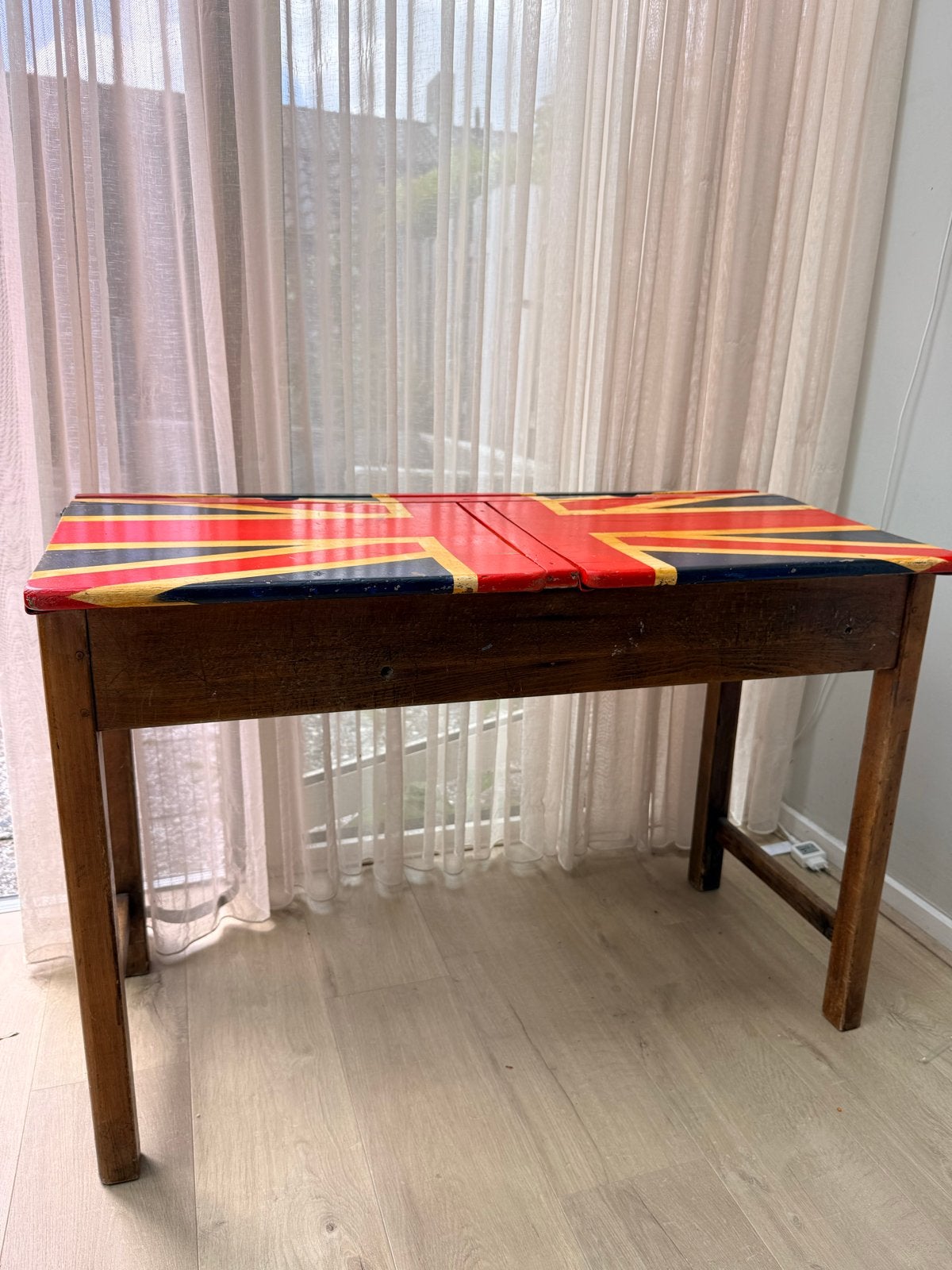 Vintage Kinderbureau & 2 Stoeltjes, Ophalen, Kinderbureau, Vintage, Zo goed als nieuw