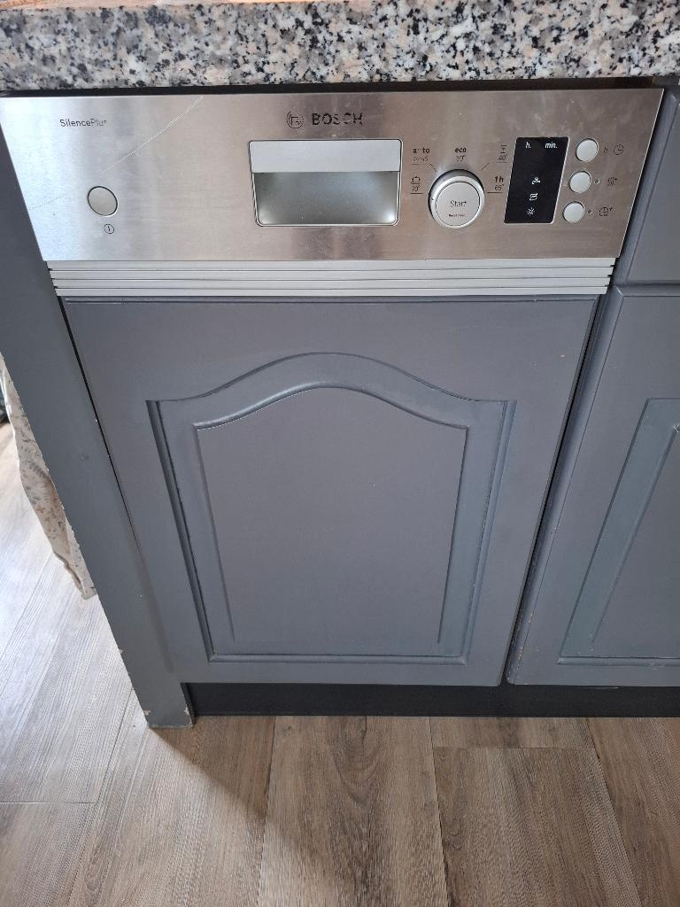 Bosch vaatwasser 45 cm, Ophalen, Gebruikt, Minder dan 10 liter, Inbouw