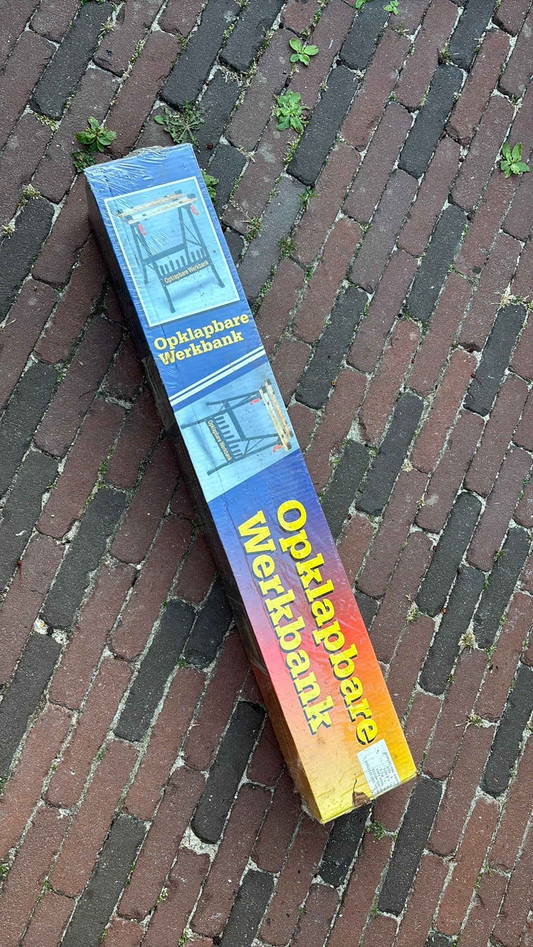 Opklapbare werkbank, Ophalen of Verzenden, Nieuw, 70 tot 120 cm, Inklapbaar