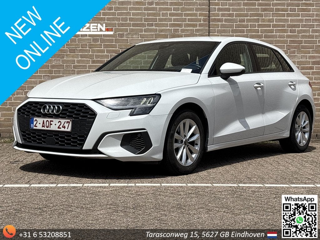 Audi A3 Sportback 30 TFSI Advanced edition | € 10.750,- NE, Auto's, Audi, Voorwielaandrijving, Gebruikt, Wit, Origineel Nederlands