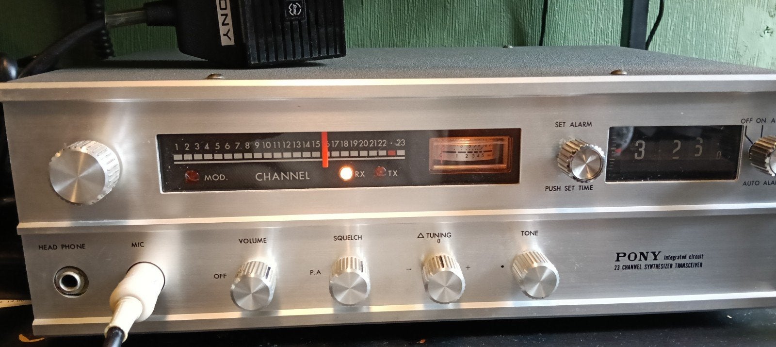 vintage pony cb 75 basis zender, Telecommunicatie, Zenders en Ontvangers, Ophalen of Verzenden, Gebruikt, Zender en Ontvanger