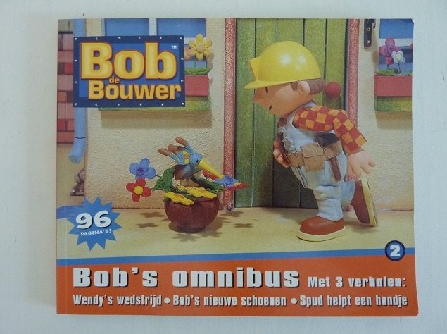 kinderboek Bob de Bouwer omnibus nieuw boek, Ophalen, Non-fictie, Diana Redmond, Nieuw
