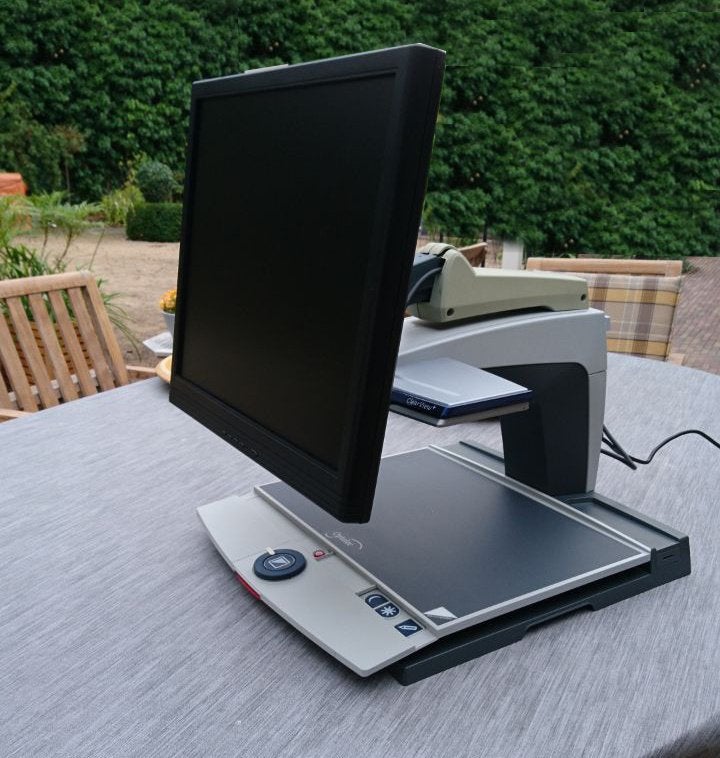 Clearview+ Optelec digitaal hulpmiddel voor slechtzienden, Ophalen, Zo goed als nieuw, Overige typen
