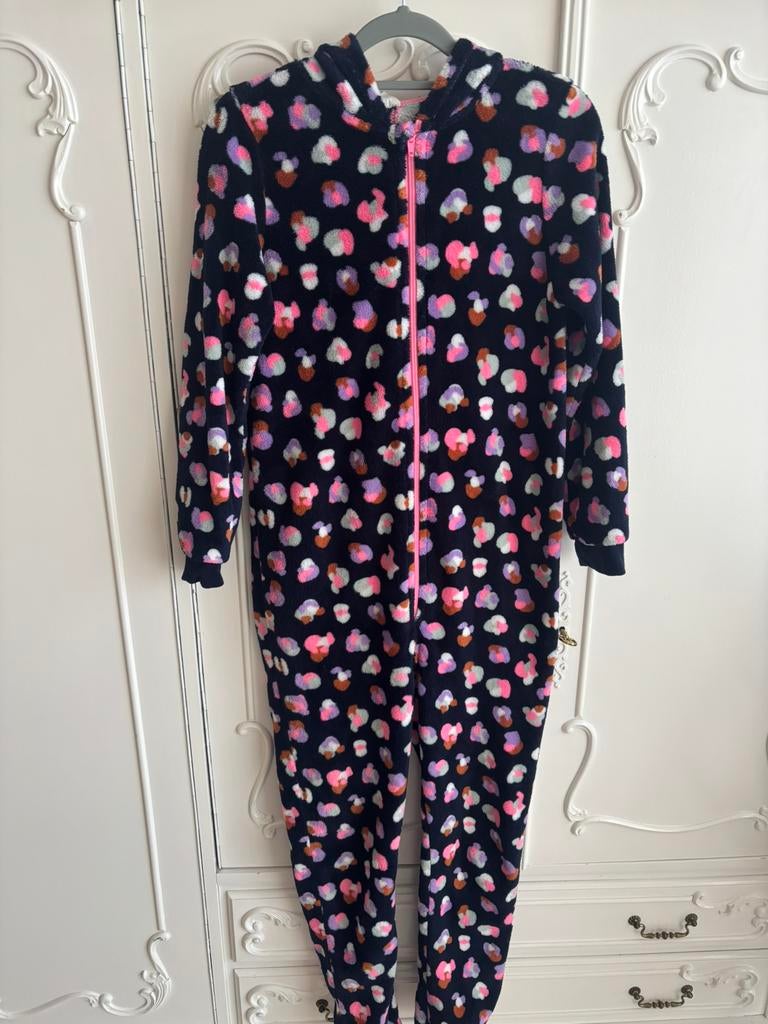 Nieuwstaat onesie wansie Hema maat 146-152, Ophalen of Verzenden, Zo goed als nieuw, Meisje, Nacht- of Onderkleding