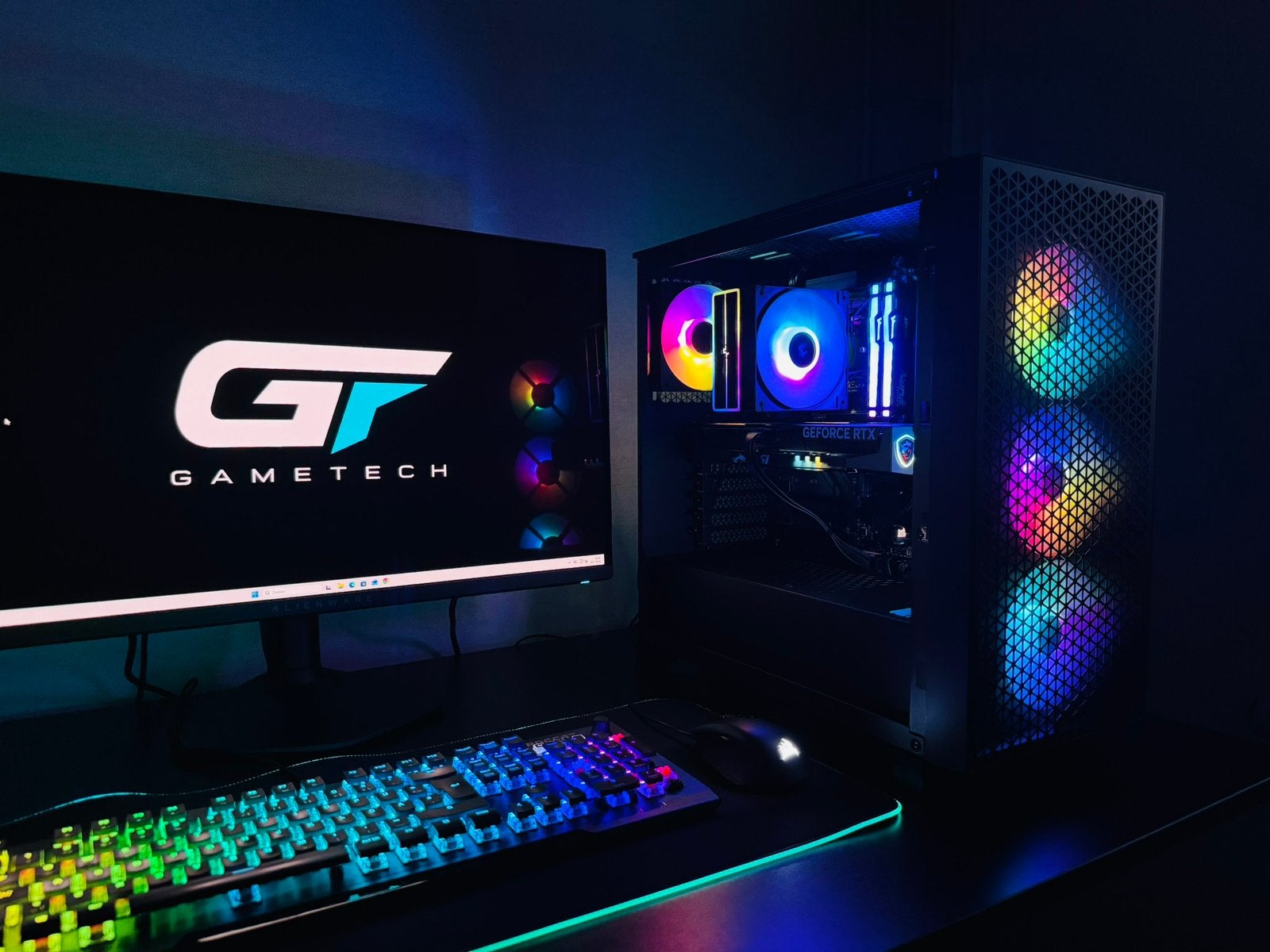 Nova V1 - Game PC - RTX 5060 Ti Ryzen 5 9600X 16GB DDR5, Info@gametechpc.nl, Nieuw, Ophalen of Verzenden, Gaming