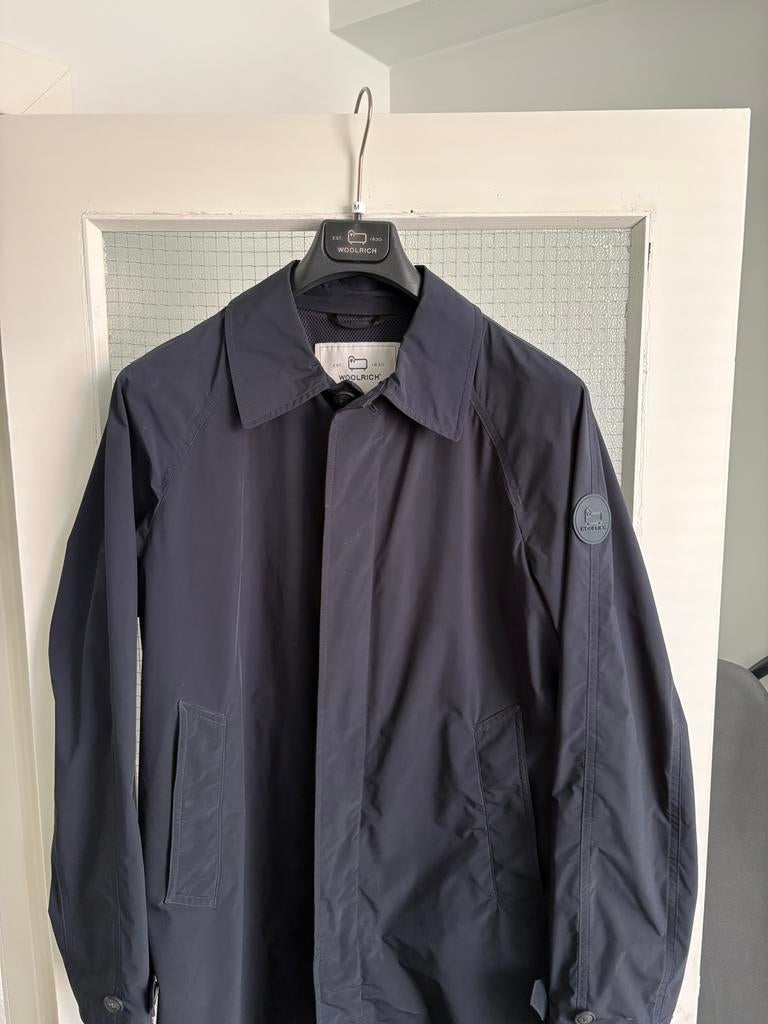 Woolrich jas M, Ophalen of Verzenden, Zo goed als nieuw, Maat 48/50 (M), Blauw