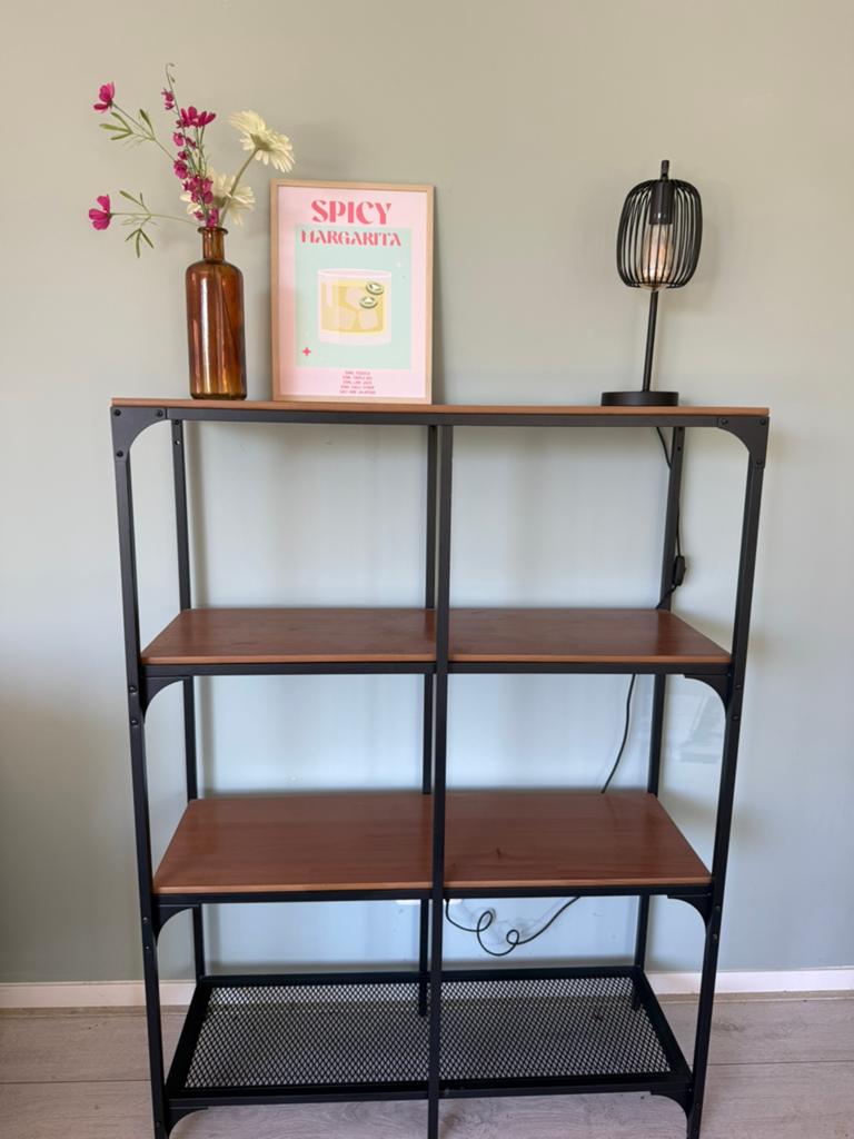 IKEA Fjallbo open kast, Ophalen, Met plank(en), 100 tot 150 cm, 50 tot 100 cm