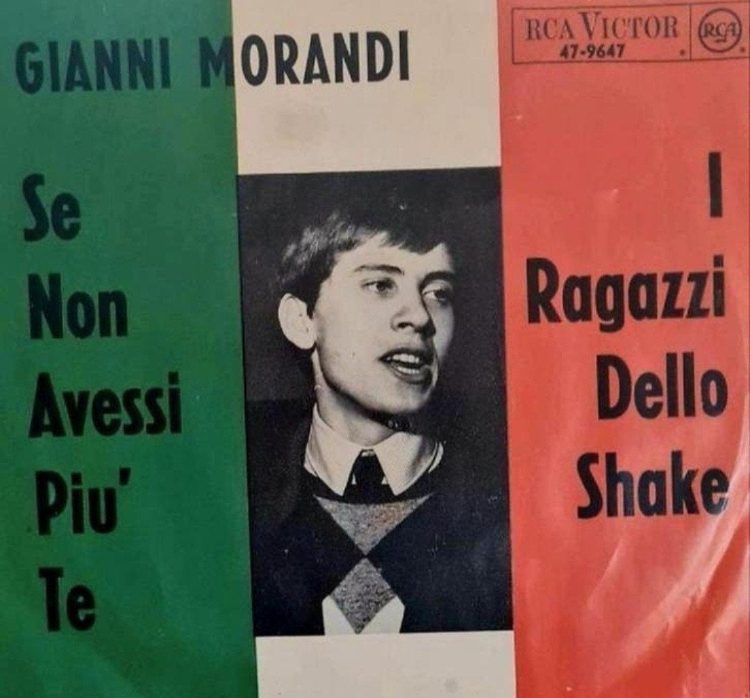 GIANNI MORANDI  - SE NON AVESSI PIU TE  X, Ophalen of Verzenden, Gebruikt