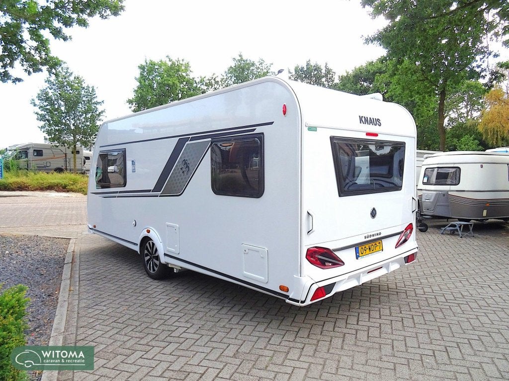Knaus Sudwind 500 EU super compleet, Caravans en Kamperen, Rondzit, Schokbreker, Bedrijf, 5 tot 6 meter