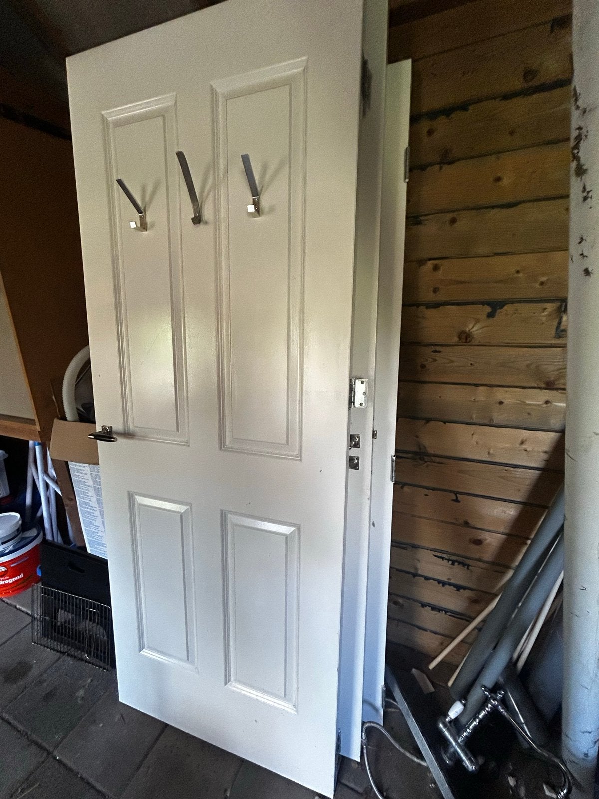 3 Witte binnendeuren, Ophalen, Gebruikt, 80 tot 100 cm, Binnendeur
