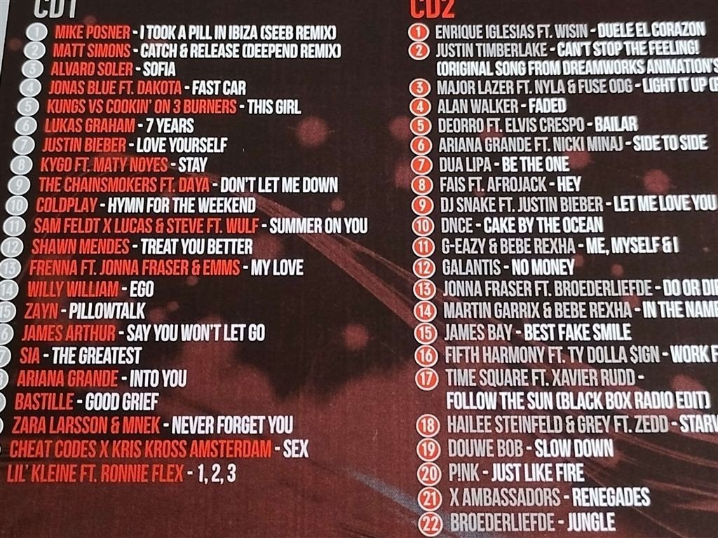 Hitzone - Best Of 2016 [2 CD], Cd's en Dvd's, Ophalen of Verzenden, Zo goed als nieuw, Pop