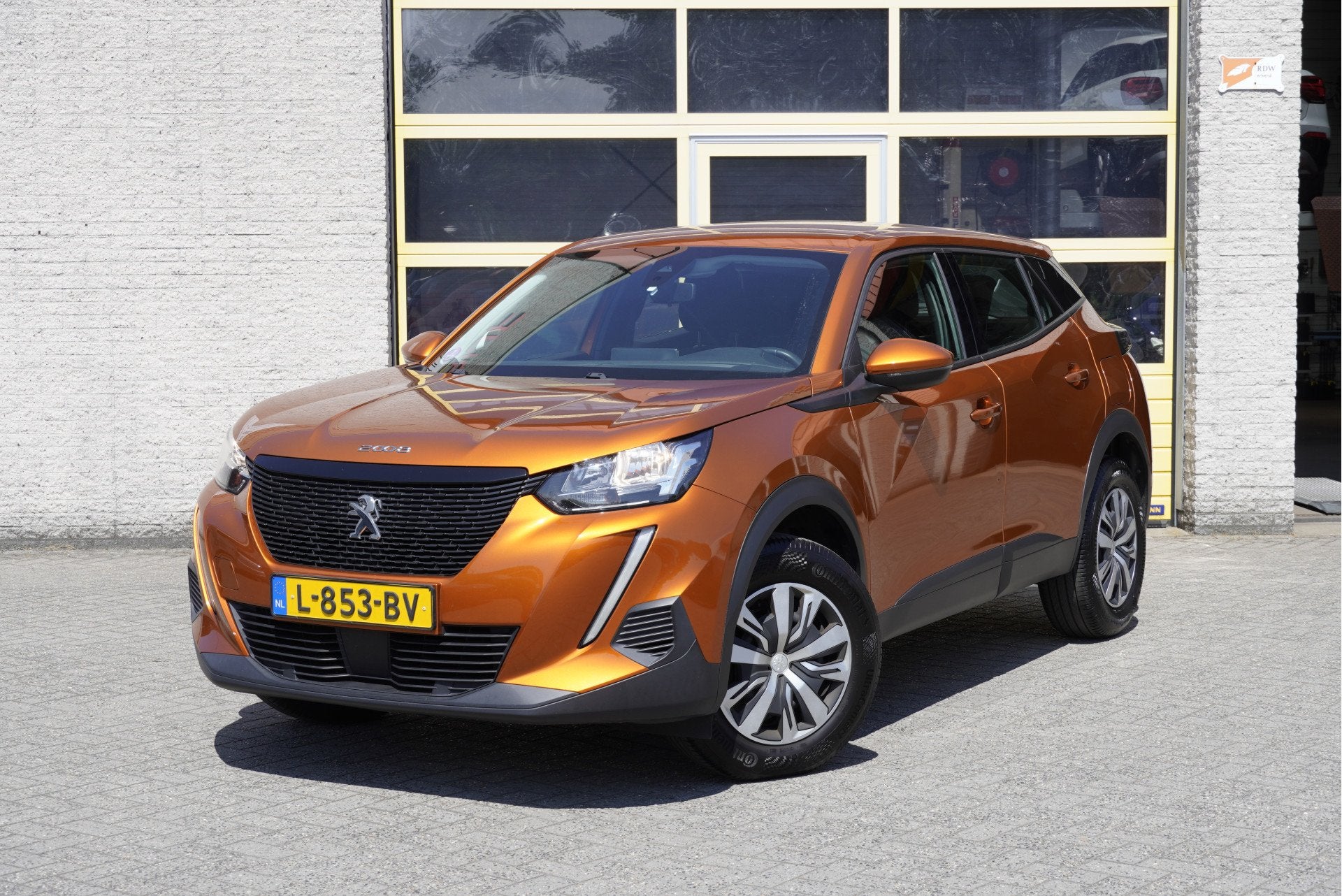 Peugeot 2008 1.2 PureTech Active BJ2021 Led | Pdc | App-Conn, Auto's, Gebruikt, Origineel Nederlands, SUV of Terreinwagen, Parkeersensor