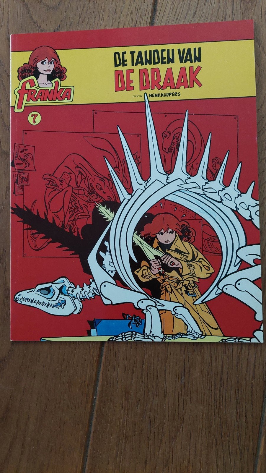 Franka deel 7 De Tanden van de Draak, Eén comic, Ophalen of Verzenden, Zo goed als nieuw, Europa