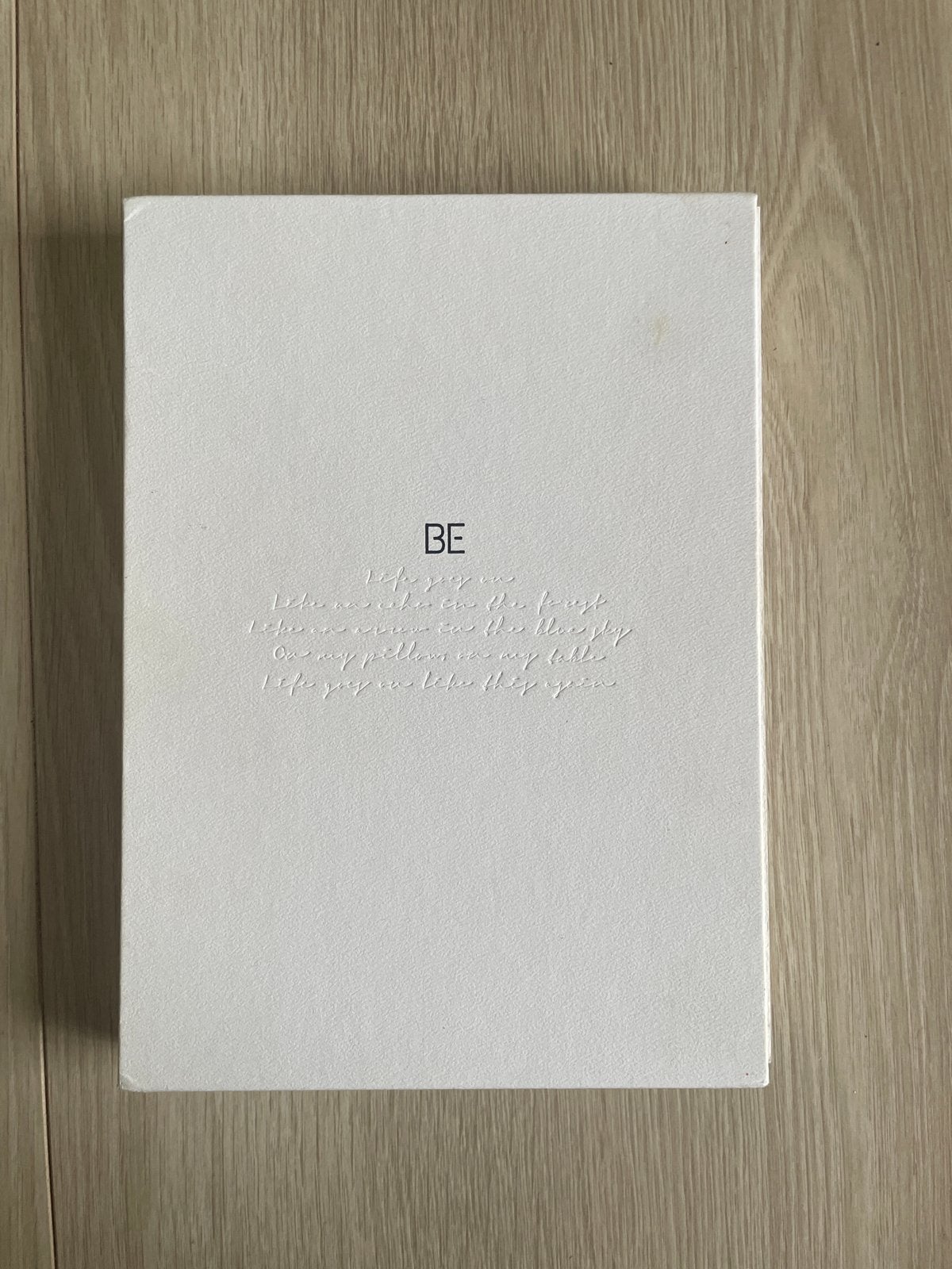 BTS BE Album met photocards en CD, Gebruikt, K-pop, Verzenden, Inclusief doosje