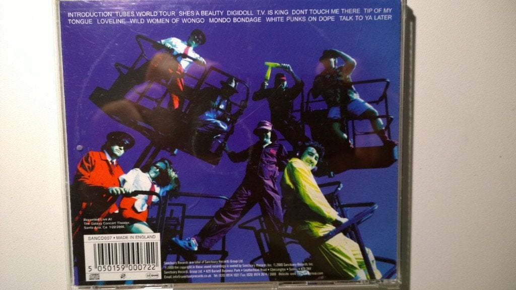 The Tubes - Tubes World Tour 2001, Cd's en Dvd's, Ophalen of Verzenden, Zo goed als nieuw, Poprock, Album