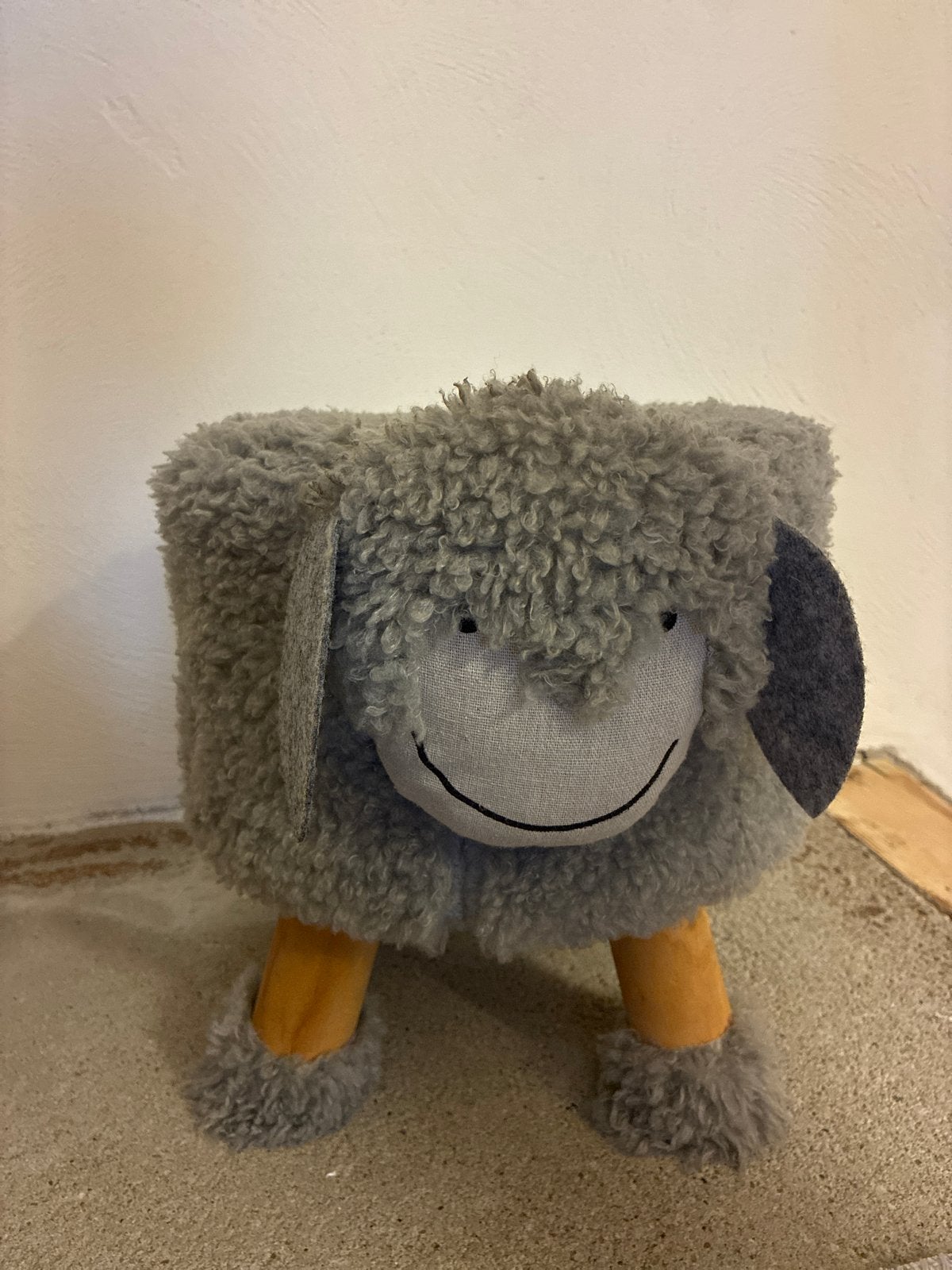Leuke schapen poef/krukje voor kinderkamer, Ophalen, Zo goed als nieuw, Overige materialen