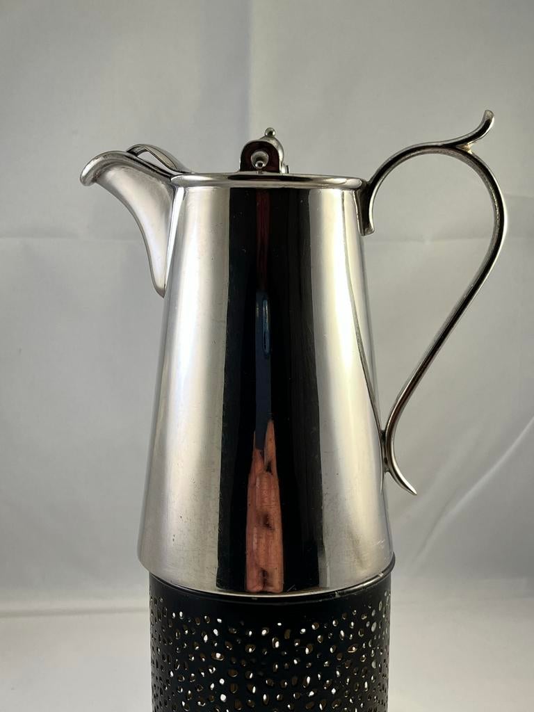 Antieke Zilveren Koffiekan / Theepot R&R Sheffield, Antiek en Kunst, Antiek | Goud en Zilver, Zilver, Ophalen of Verzenden