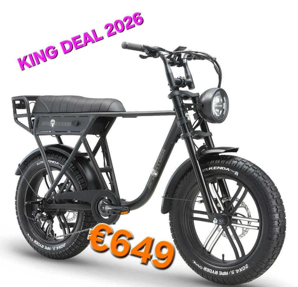 Fatbike Ouxi Aperyder V8 A10Pro 2026 Model!, Ophalen of Verzenden, Nieuw, Overige merken